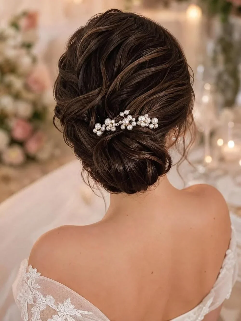 Elegant Pearl Bridal Hair Pins | Wedding Hair Accessories for Brides